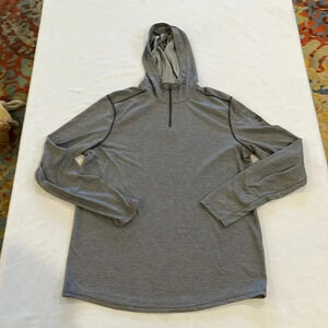 Under Armour threadborne 1/4 zip pullover hoodie‎ Men’s  Medium heat gear  EUC